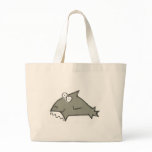 Silly Big Toothes Shark Tote Bags