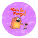 silly cat stickers