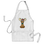 silly christmas moose aprons