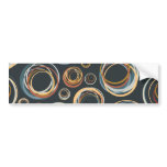 Silly Circles Bumper Stickers