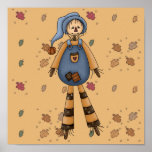 silly country scarecrow posters