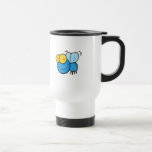 silly cute cartoon fly character mugs