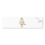Silly Cute Love Cupid Bumper Sticker