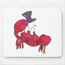 silly dancing crab mousemat