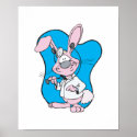 silly doctor bunny rabbit posters