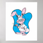 silly doctor bunny rabbit posters