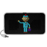 Silly Doctor with Apple on his head & Medical Bag Speakers