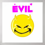 Silly Evil Devil Face