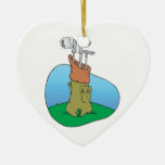 silly golf clubs in golf bag ornaments