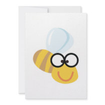 silly goofy bumble bee custom announcement