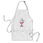 silly hard boiled egg character aprons