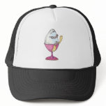 silly hard boiled egg character hats