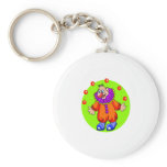 Silly Juggling Clown keychains