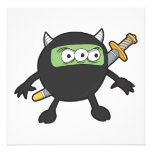 silly little ninja monster announcement