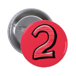Silly Number 2 red Button
