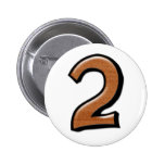 Silly Numbers 2 chocolate Button