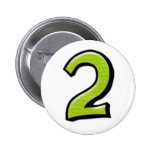 Silly Numbers 2 green Button