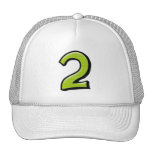 Silly Numbers 2 green Hat