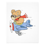 Silly Pilot Bear Invites