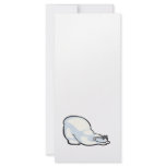 silly polar bear wearing sunglasses rack cards