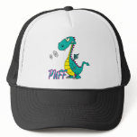 silly puff dragon cartoon character hats