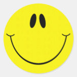 Silly Smiley Face Sticker