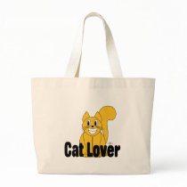 Silly Smiling Orange Cat Big Cat Lover Bags