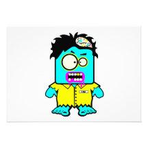 silly smyk zombie cartoon character custom invite