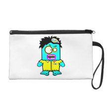 silly smyk zombie cartoon character wristlets