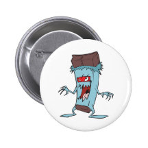 silly super villian evil chocolate candy bar pinback button
