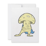silly superhero hero fungi mushroom cartoon charac invitations