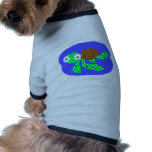 Silly swimming sea turtle pet clothing
