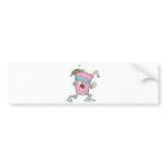 silly villian evil milkshake character bumper stickers