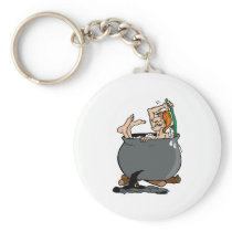 Silly Witch Bath Keychains