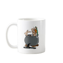 Silly Witch Bath Coffee Mug