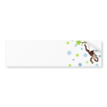 sillymonkeybluedots bumper stickers