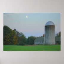 Silo Moon Poster