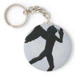 Silouette of Angel keychains