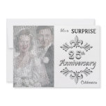 Silver (25th) Anniversary Party invitations