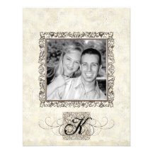 Silver Age of Elegance, Photo Wedding Invitation