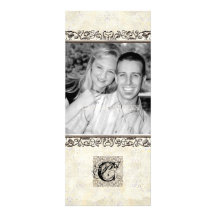 Silver Age of Elegance, Photo Wedding Invitation