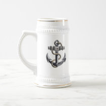 Silver Anchor Mug