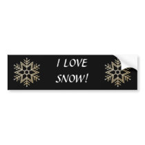 Silver and Gold Snowflake