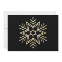 Silver and Gold Snowflake