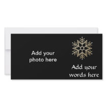 Silver and Gold Snowflake