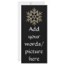 Silver and Gold Snowflake