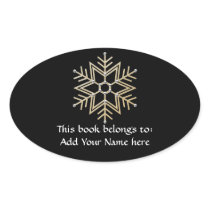 Silver and Gold Snowflake