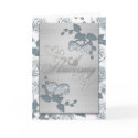 Silver Anniversary Card 25th Anniversary Invitatio
