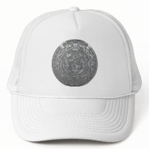 Silver Aztec Calendar