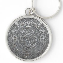 Silver Aztec Calendar